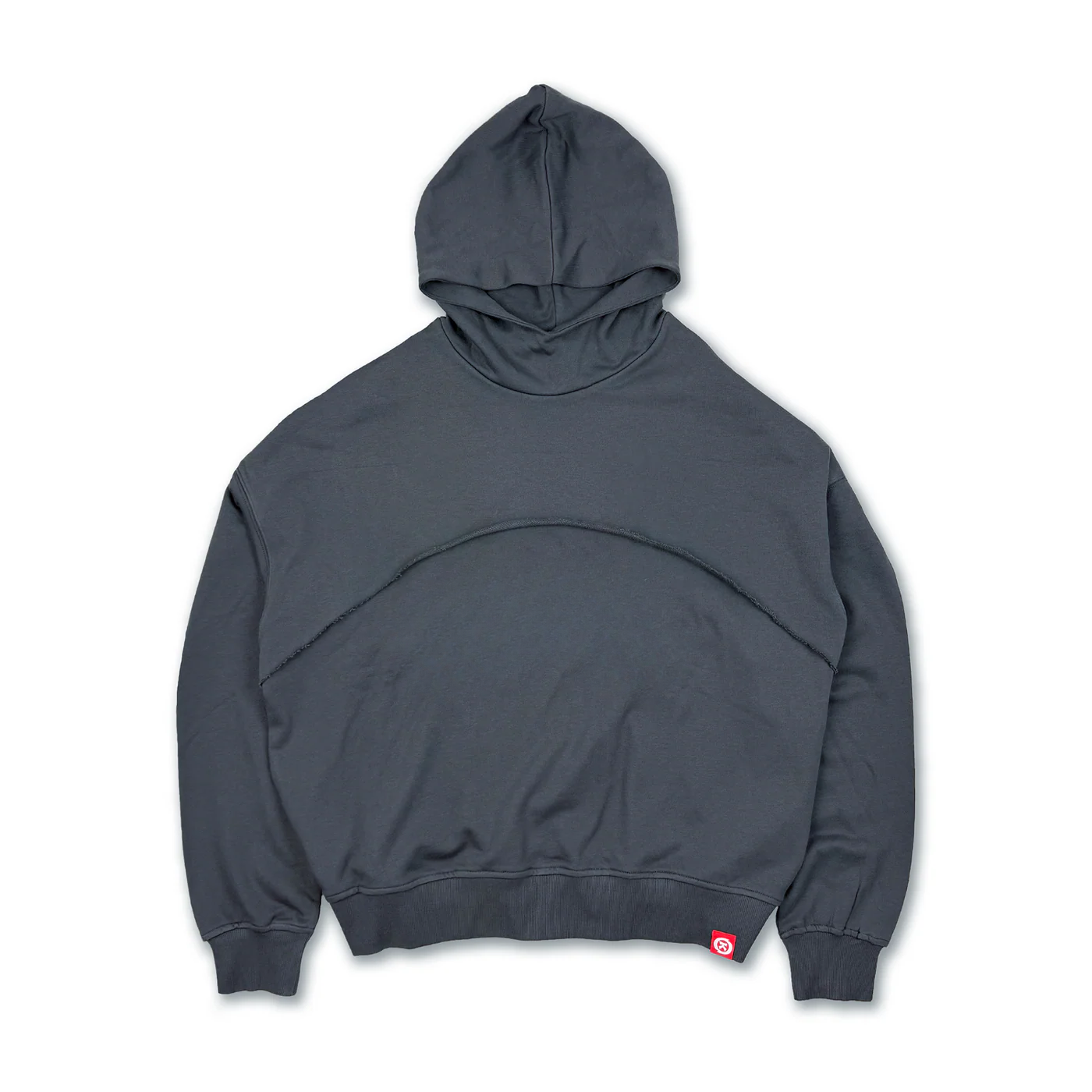 OVESIZED GRAY HOODIE
