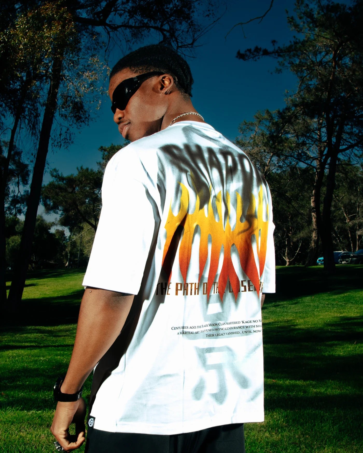 OVERSIZED FLAME LEGACY TEE