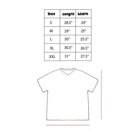 OVERSIZED FLAME LEGACY TEE